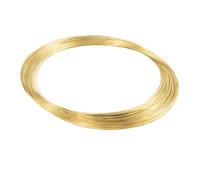 Fil en Laiton Fil de cuivre nu H62, fil laiton massif, 0.3mm .4mm .5mm .6mm .7mm .8mm .9mm 1mm 1.2mm 2.0mm 3(1.40mm,1 Meter)