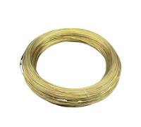 Fil en Laiton Fil nu rond en laiton for artisanat 0.3 .4 .5 .6 .7 .8 .9 1 .2 6mm(0.8mmx5m)