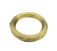 Fil en Laiton Fil nu rond en laiton for artisanat 0.3 .4 .5 .6 .7 .8 .9 1 .2 6mm(1.8mmx0.5m)