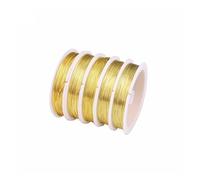 Fil en Laiton Fil rond en laiton souple de 1 à 100m, diamètre 0.1mm .2mm .3mm .4mm .5mm .6mm .7mm .8mm .9mm .0mm-3mm, fil métallique(3.0mm 1m)