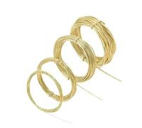 Fil en Laiton Fil rond en laiton souple for artisanat 0.3 .4 .5 .6 .7 .8 .9 1 .2 6mm(0.6mmx1m)