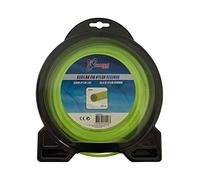 Kawapower Fil en nylon pour débroussailleuses rond 4 mm x 29 m