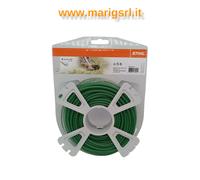 Fil en nylon STIHL pour débroussailleuse, section ronde ø 4,0 mm blister de 2...
