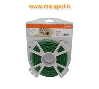 Fil en nylon STIHL pour débroussailleuse, section ronde ø 4,0 mm blister de 2...
