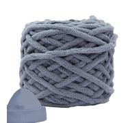 Fil épais à bandes de glace, fil à tricoter à l'aiguille, fil à tricoter pour pantoufles, fil à crochet tissé à l'aiguille, pelote de fil de plafond pour des écharpes, des tissus et des