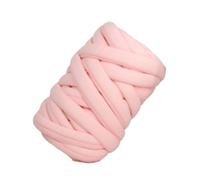 Fil épais de 500 g, fil coton fourré, laine tubulaire for bricolage, couverture, chapeau, bras volumineux, à tricoter, filer(Apricot pink)
