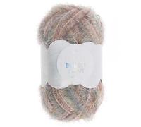 Fil Éponge Vaisselle À Tricoter Creative Bubble Print Multicolore - Rico Design 01 Rose Multicolore