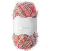 Fil éponge vaisselle à tricoter CREATIVE BUBBLE PRINT multicolore - Rico Design(...) - 03 Rouge 03 Rouge G