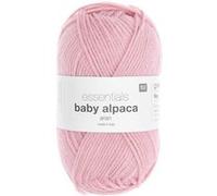 Fil exceptionnel à tricoter Essentials Baby Alpaca & Merino - Rico Design(...) - 04 Rose 04 Rose