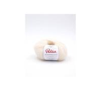 Phildar - Pelote de Laine Phil Mohair Soie - Laine à Tricoter - 30% Soie,70% Mohair - Aiguille n°5 - Couleur Ecru