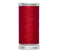 Fil Extra Fort 100% Polyester Gutermann, Lot De 5 Bobines De 100m - Att 156 - Rouge Pourpre