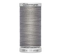 Fil Extra Fort 100% Polyester Gutermann, Lot De 5 Bobines De 100m - Att 40 - Gris Argent