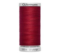 Fil Extra Fort 100% Polyester Gutermann, Lot De 5 Bobines De 100m - Att 46 - Rouge Hermès