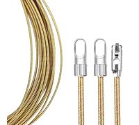 Fil fileté pour outils : extracteur de ruban électrique pour poissons, fil à ressort robuste | long câble pour projets d'installation, outil pratique à utiliser sur le H