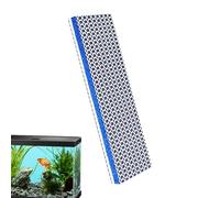 Fil filtrant pour aquarium, tampon filtrant pour aquarium, effet de filtrage amélioré, filtre en coton épais 6D pour recyclage pour filtres d'aquarium