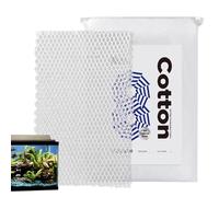 Fil filtrant pour bassin d'aquarium, fil filtrant pour aquarium,Fil filtrant pour aquarium - Tampon de Purification d'eau 2 pièces, tampons filtrants en coton, média filtrant d'aquarium découpable