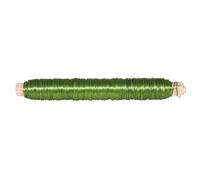 Fil Floral, 0,55mm Ø, Vert Mai, Bobine En Bois, 100g