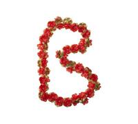 Fil floral Flower Garland 120 cm rouge