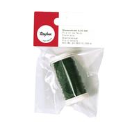 Fil Floral, Vert Foncé, 0,35mm Ø, Bobine 100 M, 1 Bobine