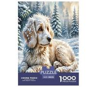 Fil Fox Terrier Puzzle 1000 Pièces Educa Jouet en Bois Cadeau Unique Décoration Intérieure Jeu Éduchatif Challenge Toy Adultes & Enfants des 14 Ans 38x26cm/1000pcs