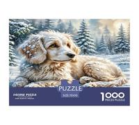 Fil Fox Terrier Puzzle 1000 Pièces Educa Jouet en Bois Divertissement Créatif Décoration Intérieure Jeu Éduchatif Challenge Toy Adultes Et Enfants À Partir De 14 Ans 70x50cm/1000pcs