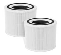 Fil-fresh Core 300 Lot de 2 filtres de rechange, compatibles avec les purificateurs d'air LEVOIT 300 et Core 300S, filtres HEPA H13 True et charbon actif, remplace Core 300-RF
