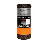 Fil Gallagher Vidoflex Powerline Marron 100M