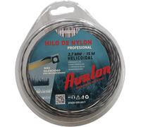 Fil hélicoïdal en Nylon Universel pour débroussailleuse et Tondeuse (2,7 mm x 15 m)