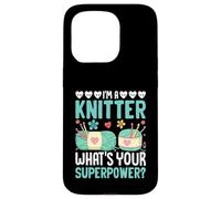 Fil humoristique avec motif super puissant Coque pour iPhone 15 Pro