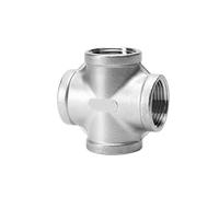 Fil Interne en Acier Inoxydable 316L, Boucle à Filetage croisé à Quatre Voies, Filetage Interne, Joint de Tuyau d'eau, Accessoires de plomberie 4 Minutes 6 Minutes 1 Pouce(G1)