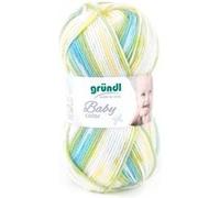 Fil layette à tricoter BABY COLOR - Grundl - certifié Oeko-Tex(...) - 04 Vert 04 Vert