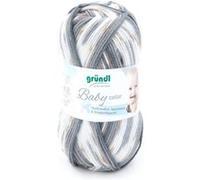 Fil layette à tricoter BABY COLOR - Grundl - certifié Oeko-Tex(...) - 08 Gris 08 Gris G