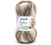 Fil layette à tricoter BABY COLOR - Grundl - certifié Oeko-Tex(...) - 11 Marron 11 Marron G