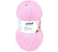 Fil layette à tricoter BABY UNI - Grundl - certifiée Oeko-Tex(...) - 07 Rose 07 Rose G