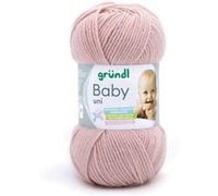 Fil layette à tricoter BABY UNI - Grundl - certifiée Oeko-Tex(...) - 10 Rose 10 Rose G