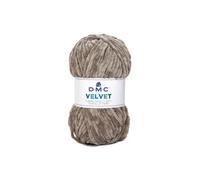 Fil Layette Chenille VELVET - 100g - DMC : Douceur et Chaleur pour Tous Vos Projets(...) - 01 Marron