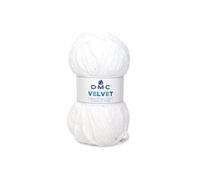 DMC - Velvet fil tricot, fil extrêmement chaud et doux avec un effet velours - Idéal pour la création de vêtements, d’accessoires et d’éléments de décoration | 100 g, 100 m, 10 couleurs