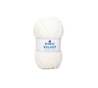 Fil Layette Chenille VELVET - 100g - DMC : Douceur et Chaleur pour Tous Vos Projets(...) - 04 Ecru 04 Ecru
