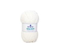 Fil Layette Chenille VELVET - 100g - DMC : Douceur et Chaleur pour Tous Vos Projets(...) - 04 Ecru