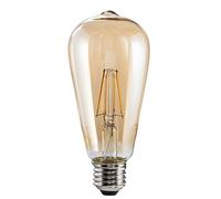 Fil LED, E27, 685lm rempl. 53W, lampe vintage régl., ambre, blc chd