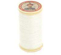 Fil lin glacé 30 m - Fil au Chinois - N° 40 - Fil de lin retors, lisse, résistant(...) - 100 Blanc 100 Blanc
