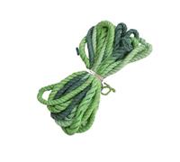 Fil Macramé Corde en Coton tissé à 3 brins, .5mm x .0 M/Sac, Couleur dégradée, Cordon Artisanal for Pendentif, Porte-clés, Couture, décoration de la Maison(Color10)