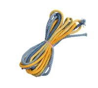 Fil Macramé Corde en Coton tissé à 3 brins, .5mm x .0 M/Sac, Couleur dégradée, Cordon Artisanal for Pendentif, Porte-clés, Couture, décoration de la Maison(Color06)