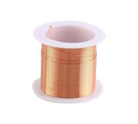 Fil Magnétique,Fil de Cuivre Émaillé de 0,4 mm de Diamètre et 15m de Longueur pour Fabrication Artisans Bijoutiers