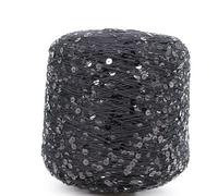Fil mercerisé à paillettes, Multicolor Sequin Glitter Yarn 50g For Knitting Crochet(11)