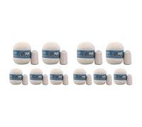 Fil métallique en fil de cachemire minky long ultra-doux pour tricot, crochet, pulls, couvertures bébé accessoires d'hiver