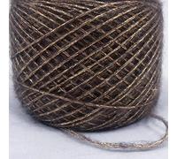Fil métallisé Mohair 50g, fil grossier mercerisé, fil à tricoter, Chenille acrylique, filé au Crochet(Light coffee)