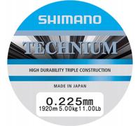 Fil monofilament japonais Shimano Technium 1920M 0.225Mm 5Kg Gris