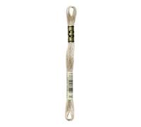 DMC Garn Fil mouliné Gold Concept 100% coton 8 m Col. 842 Beige Marron 6 brins