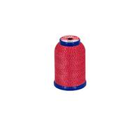 Fil Mousse Lamé FUJIX 1000m - Babylock : Elégance et Performance pour vos Surjets et Recouvrements(...) - 507 Lamé Rouge et Argent